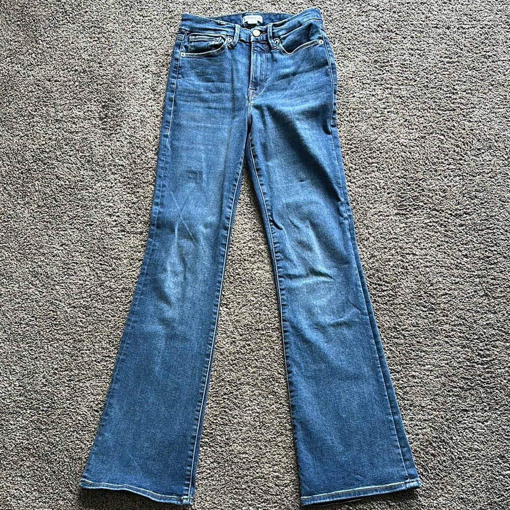 Good American Always Fits bootcut Jeans